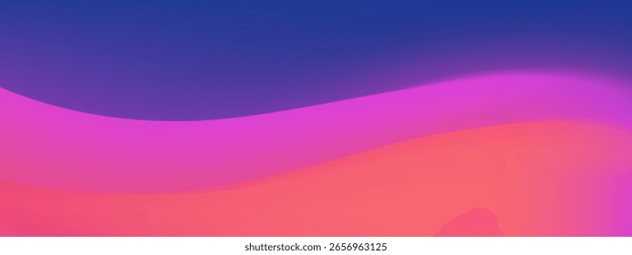 Gradiente rosa fucsia con gradación rosa púrpura y patrones de flores abstractas. Efecto de degradación de acuarela para Fondos de pantalla de primavera brillantes. Desenfoque suave de neón o diseños vívidos de San Valentín para proyectos de amor.