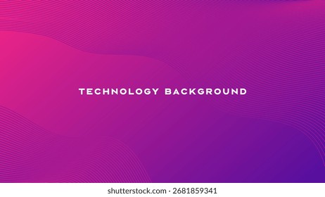 pink futuristic technology background vector 4k