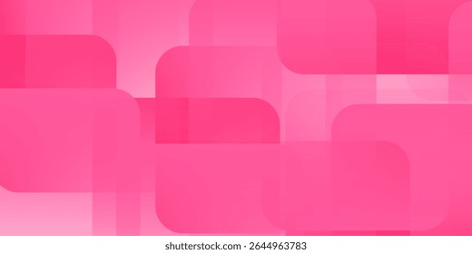 Rosa geométrica abstrata fundo sobrepor camada no espaço brilhante com . Elemento de design gráfico moderno conceito estilo arredondado simples boa arte moderna agradável