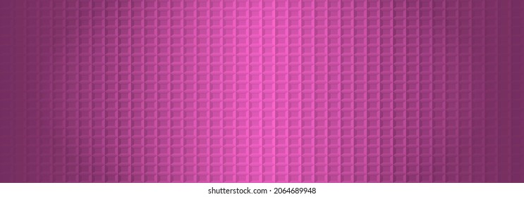 Pink geometric background. Mosaic tiles. Vector illustration. 