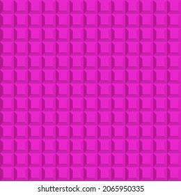 Pink geometric background. Mosaic tiles. Vector illustration. 
