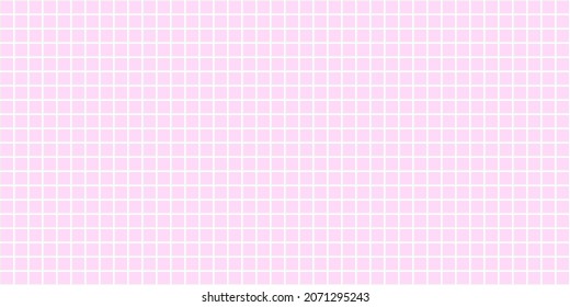 Pink geometric background. Mosaic tiles. Vector illustration. 