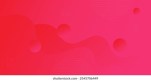 Pink geometric background. Trendy gradient shape composition. Cool background design for poster. Eps10