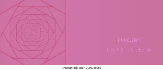Abstrakter geometrischer Hintergrund. Vektorgrafik. 