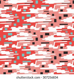 pink geometric background vector illustration