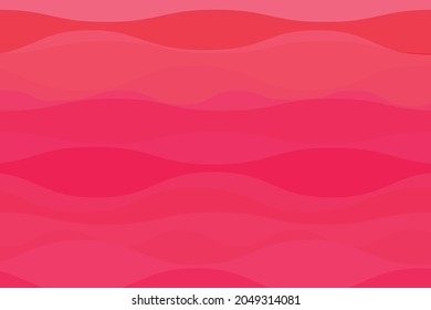 Pink geometric lines wave layer shape, zig-zag effect abstract background, nature waves background. Vector eps 10.