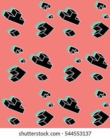 Pink Geometric pattern