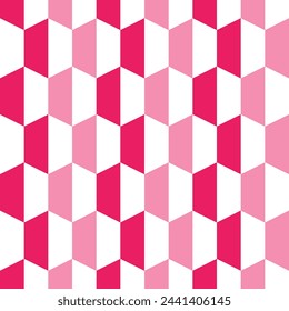 Pink geometric pattern background. geometric pattern background. geometric background. Geometric pattern for backdrop, decoration, Gift wrapping.