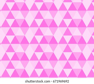  pink geometric pattern,triangle design template.