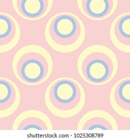 Pink geometric seamless background. Multi colored pattern for wallpapers, textile and fabrics