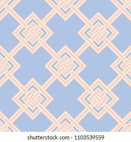 Pink geometric seamless background. Multi colored pattern for wallpapers, textile and fabrics