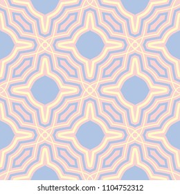 Pink geometric seamless background. Multi colored pattern for wallpapers, textile and fabrics