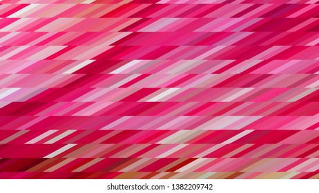 Pink Geometric Shapes Background Vector