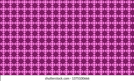 Pink Geometric Square Pattern Background