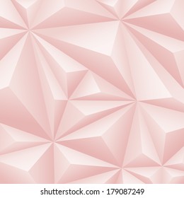 Pink Geometric Texture. Vector Background.