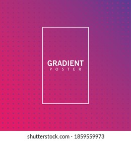 pink geometric vivid background rectangle frame vector illustration design