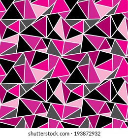 Pink Geometric Wallpaper Stock Vector (Royalty Free) 193872932 ...