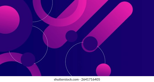 pink geometric wallpaper background. Dynamic shape composition. Vector illustration