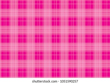 Pink Gingham pattern. Texture from rhombus/squares for - plaid, tablecloths, clothes, shirts, dresses, paper, bedding, blankets, quilts and other textile products.
