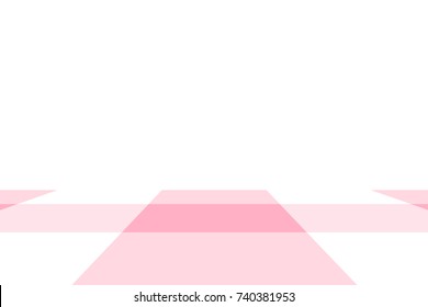 Pink Gingham pattern. Texture from rhombus/squares for - plaid, tablecloths, clothes, shirts, dresses, paper, bedding, blankets, quilts and other textile products. Vector illustration.