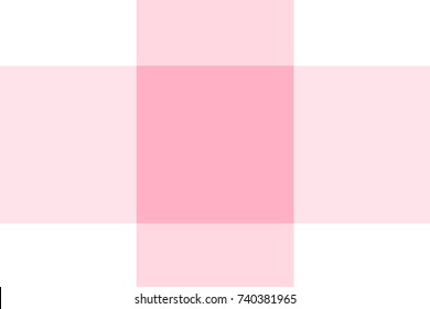 Pink Gingham pattern. Texture from rhombus/squares for - plaid, tablecloths, clothes, shirts, dresses, paper, bedding, blankets, quilts and other textile products. Vector illustration.