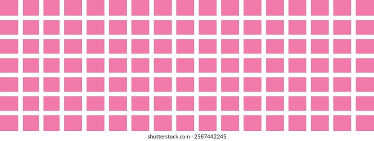 pink gingham, plaid, checkered pattern background, perfect for wallpaper, backdrop, postcard, background for your web design . pink grid pattern.