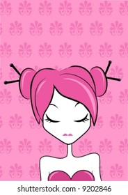 Pink girl