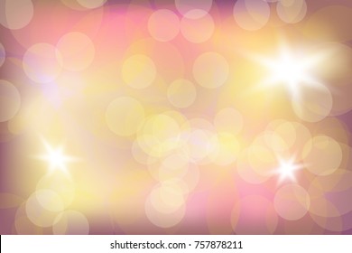 Pink glamour sparkle. Abstrakt chic background. Gold and pink blurred purple.