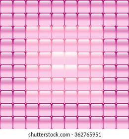 pink glass wall background or texture 