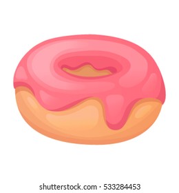 Pink Glazed donut