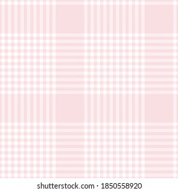 Pink Glen Plaid patterned seamless pattern suitable for fashion textiles and graphicss