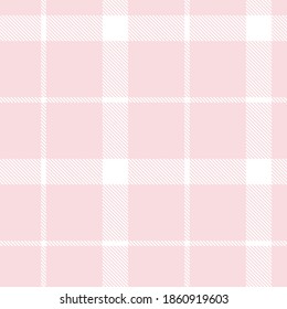 Pink Glen Plaid seamless pattern suitable for fashion textiles and graphics