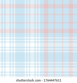 Pink Glen Plaid textured seamless pattern suitable for fashion textiles and graphics