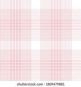 Pink Glen Plaid textured seamless pattern suitable for fashion textiles and graphics