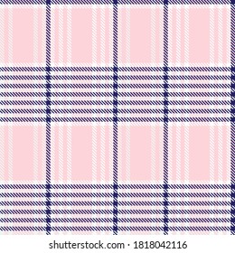 Pink Glen Plaid textured seamless pattern suitable for fashion textiles and graphics
