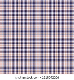 Pink Glen Plaid textured seamless pattern suitable for fashion textiles and graphics