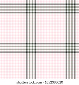 Pink Glen Plaid textured seamless pattern suitable for fashion textiles and graphics
