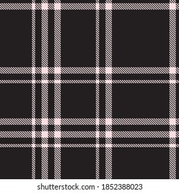 Pink Glen Plaid textured seamless pattern suitable for fashion textiles and graphics
