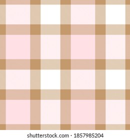 Pink Glen Plaid textured seamless pattern suitable for fashion textiles and graphics