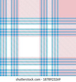 Pink Glen Plaid textured seamless pattern suitable for fashion textiles and graphics
