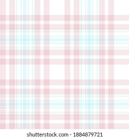 Pink Glen Plaid textured seamless pattern suitable for fashion textiles and graphics