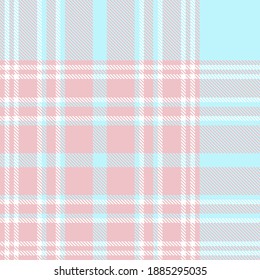 Pink Glen Plaid textured seamless pattern suitable for fashion textiles and graphics