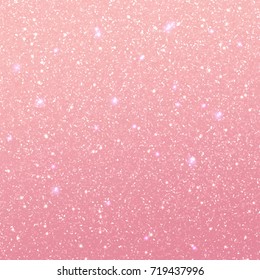 Fundo abstrato de glitter rosa com brilhos.