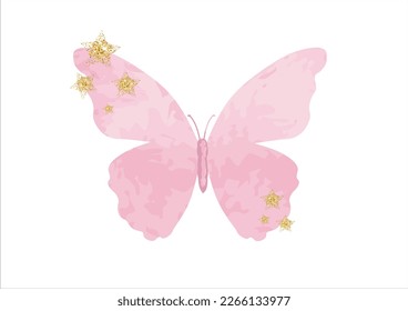 pink glitter pink design vector