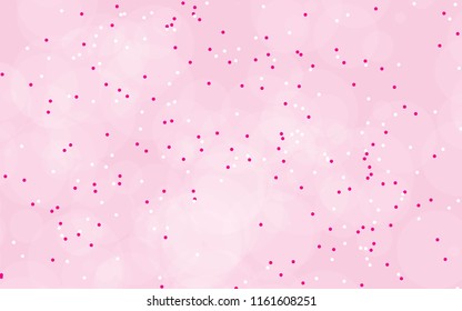 pink glitter light background vector