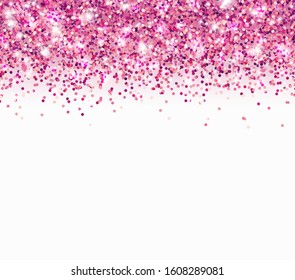 Pink Glitter Background Png Transparent - Finaaseda