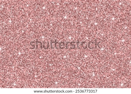 Pink glitter texture. Horizontal pink glitter texture, abstract background. File contains layers: background, glitter and sparkles. EPS 10