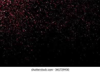 Pink glitter texture on a black background. Vector illustration,eps 10.