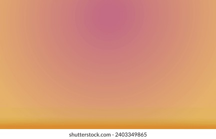 pink gold background, Golden gradient lighting of pink on top with horizontal line illustration design for background