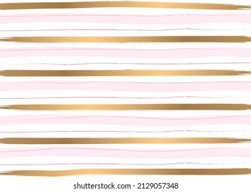 Pink and gold brush stroke pattern. Abstract pink sparkle  pattern.  Pink brush stroke pattern. Abstract pink sparkle pattern.